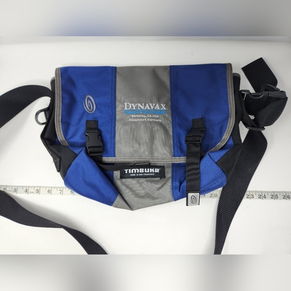 Timbuk2 Blue and Gray Messenger Bag - Picture 1 of 7
